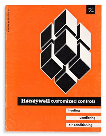 SUTNAR, LADISLAV. Honeywell Customized Controls & Foxboro Industrial Instrumentation. [Minneapolis and Foxboro, MA], 1956 and 1943.